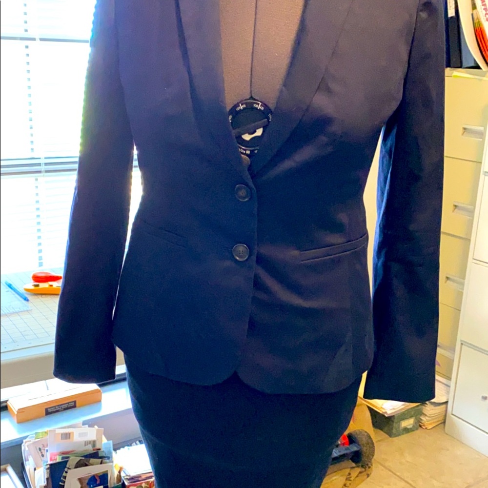 Ann Taylor Navy Suit